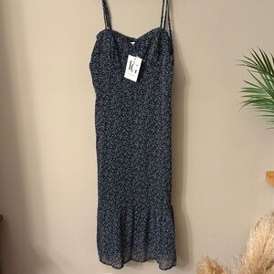 Lola Grace Floral Spaghetti Strap Maxi Dress